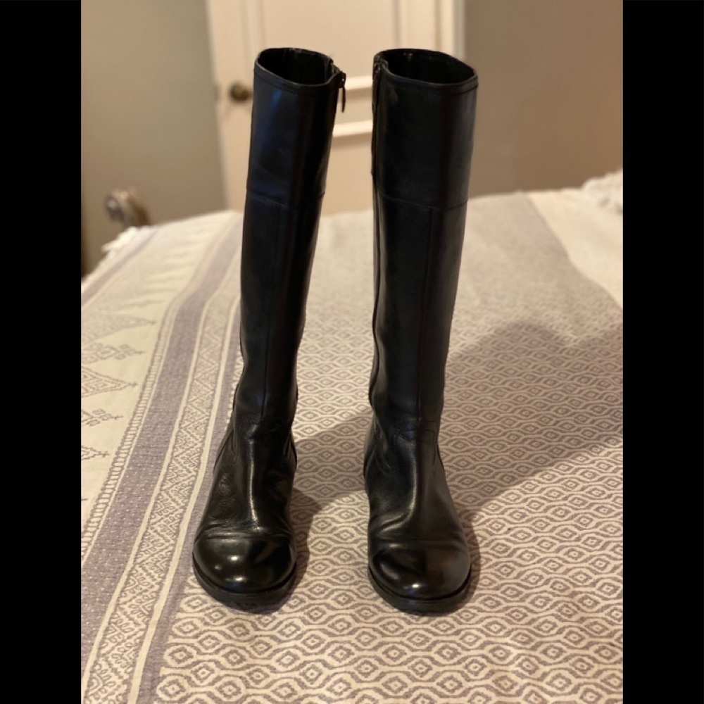 Franco Sarto Christie Riding Boot Black Leather​​​​​​​​​​ - Picture 10 of 14